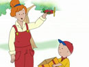 Imagen del  v&iacute;deo de Caillou titulado UNA SORPRESA PARA LA SE&Ntilde;ORA MART&Iacute;N