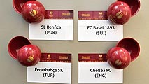 Ir al Video&nbsp;Sorteo de Europa League: Basilea-Chelsea y Fenerbah&ccedil;e-Benfica