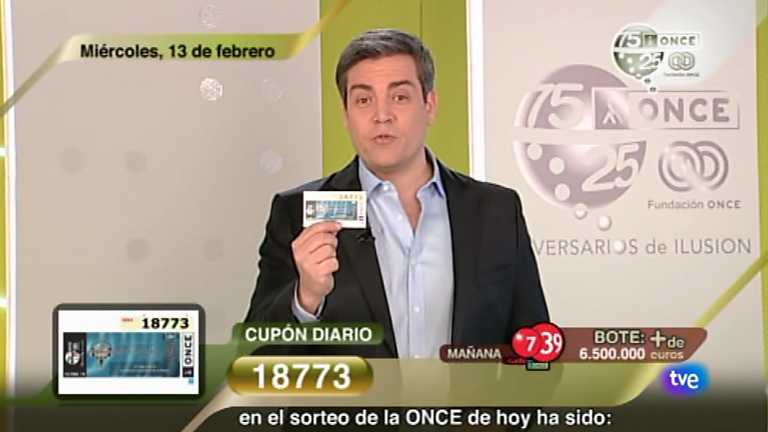 Sorteo ONCE - 13/02/13