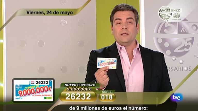 Sorteo ONCE - 24/05/13