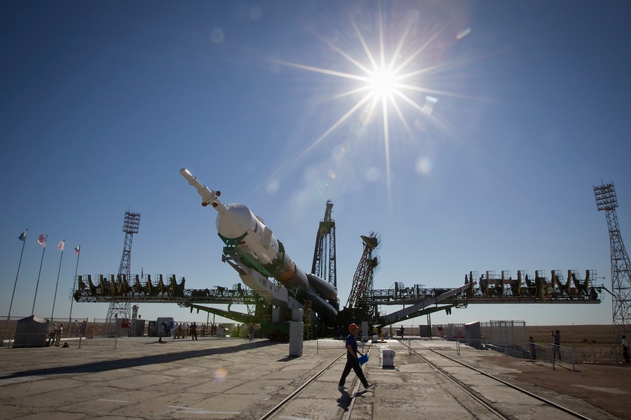 La Soyuz TMA-05M, rumbo al espacio