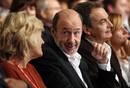 Spains Socialist prime ministerial candidate Rubalcaba attends the PSOE political conference in Madrid
