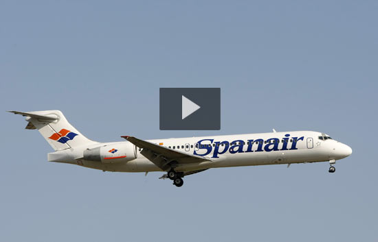 Spanair despedir&aacute; a 1.200 trabajadores