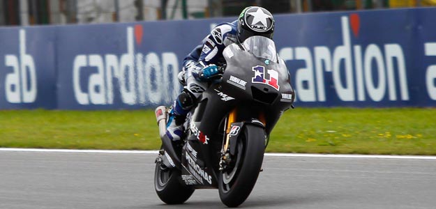 El estadounidense Ben Spies, sobre la Yamaha de 2012