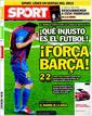 El diario Sport titula 