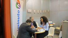 El stand de Hotelminuto en Fitur