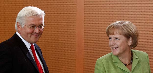 Steinmeier y Merkel