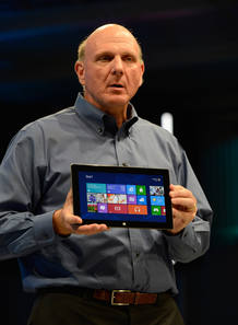 Steve Ballmer presenta la nueva tableta de Microsof, 'Surface'
