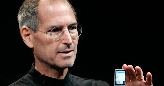 Jobs, visiblemente m&aacute;s delgado, en un acto celebrado en septiembre de 2008.