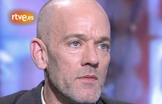 Entrevista a Michael Stipe, l&iacute;der de la banda REM, en 'La2 Noticias' (octubre 2007)