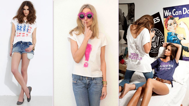 Solo moda - Streetstyle: las camisetas, un b&aacute;sico del verano