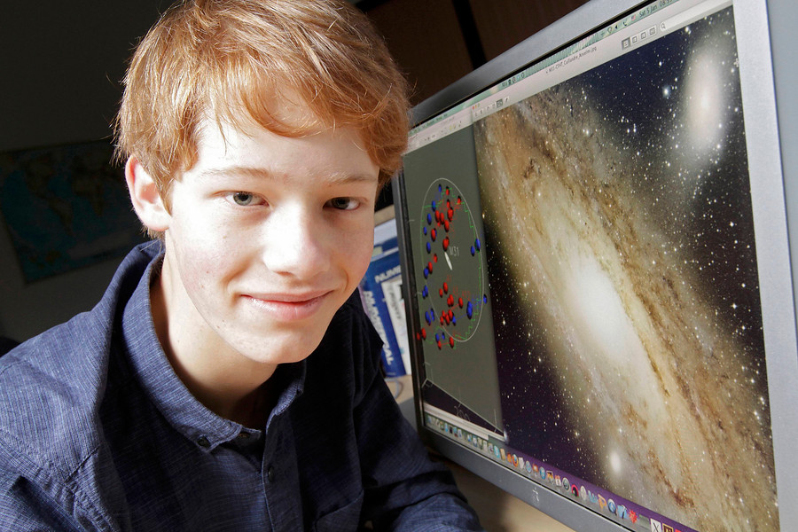 <strong>El joven genio de 15 a&ntilde;os que ya ha descubierto secretos del Universo</strong>