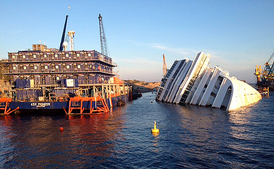 <strong>Rescatando el Costa Concordia</strong>