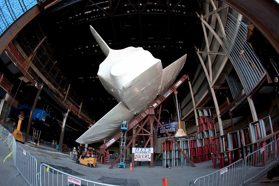 <strong>Un transbordador especial envuelto para regalo</strong>