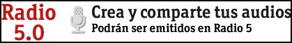 Sube y escuchas tus audios en R5