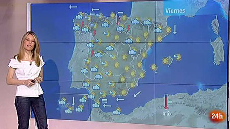 Suben las temperaturas y m&aacute;s nubes