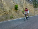 Foto en la Cresta del Gallo, despu&eacute;s de realizar la subida en la marcha cicloturista.