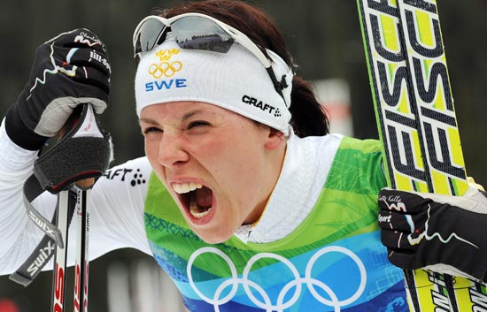 La sueca Kalla, oro en cross country