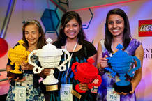 Las ganadoras de la I Feria de las Ciencias de Google