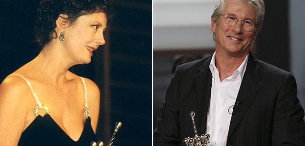 Susan Sarandon y Richard Gere Susan Sarandon y Richard Gere