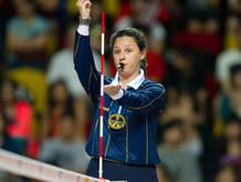 Susana Rodr&iacute;guez, colegiada en voleibol.