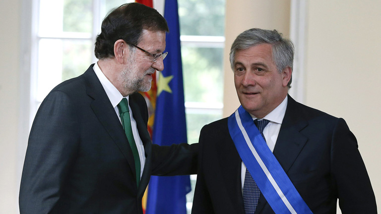 Tajani resalta el esfuerzo de Espa&ntilde;a y aconseja medidas para el empleo