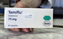 A Bosnian pharmacist displays Swiss drug maker Roche's Tamiflu bird flu anti-viral tablets at a pharmacy in the capital Sarajevo A Bosnian pharmacist displays Swiss drug maker Roche's Tamiflu bird flu anti-viral tablets at a pharmacy in the capital Sarajevo