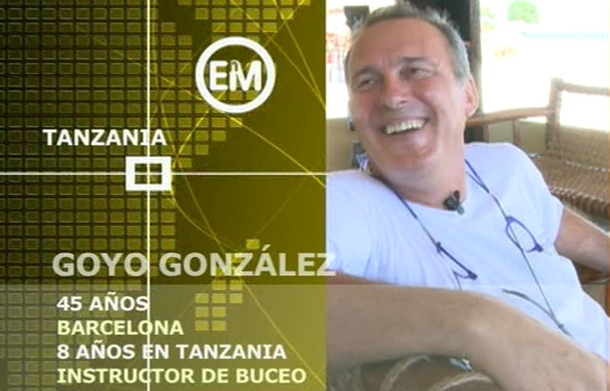 Espa&ntilde;oles en el mundo - Tanzania - Goyo