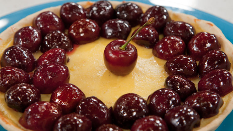 Saber Cocinar - Postres - Tarta de cerezas 