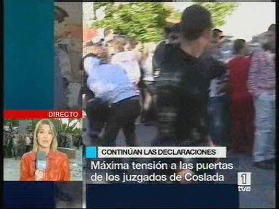 TD2 Tensi&oacute;n en Coslada mientras siguen las declaraciones
