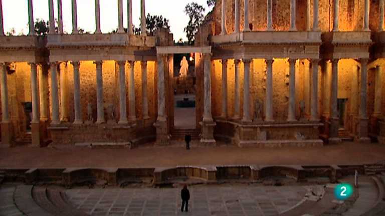 La mitad invisible - Teatro romano de Mérida