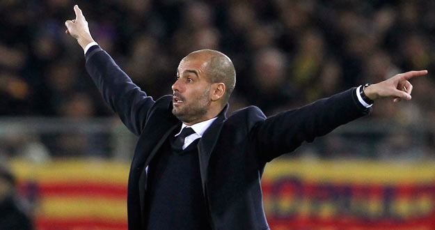 El t&eacute;cnico del Barcelona, Pep Guardiola