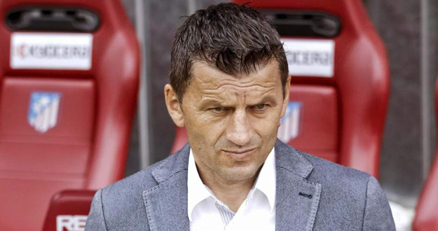 El t&eacute;cnico del Real Valladolid, Miroslav Djukic.