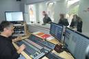 T&eacute;cnico de sonido durante un programa en directo