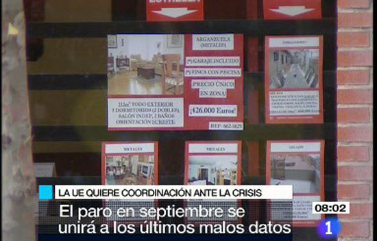 Telediario matinal en cuatro minutos - 02/10/08