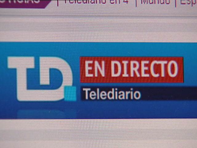 Los Telediarios en directo en la p&aacute;gina web rtve.es
