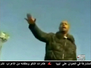 Ver v&iacute;deo  'La televisi&oacute;n libia difunde im&aacute;genes de Saif al Islam al Gadafi arengando a sus seguidores'
