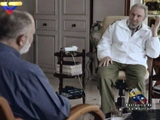 Ver v&iacute;deo  'La televisi&oacute;n venezolana difunde im&aacute;genes de Fidel Castro'