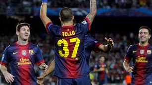 Ver v&iacute;deo  'Tello y Messi dan la victoria al Bar&ccedil;a ante el Spartak (3-2)'