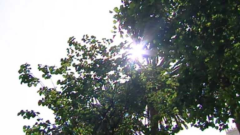 Temperaturas altas en la parte oriental y en descenso en la occidental