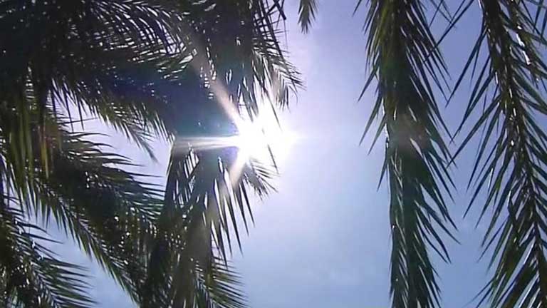 Temperaturas muy altas en gran parte del pa&iacute;s