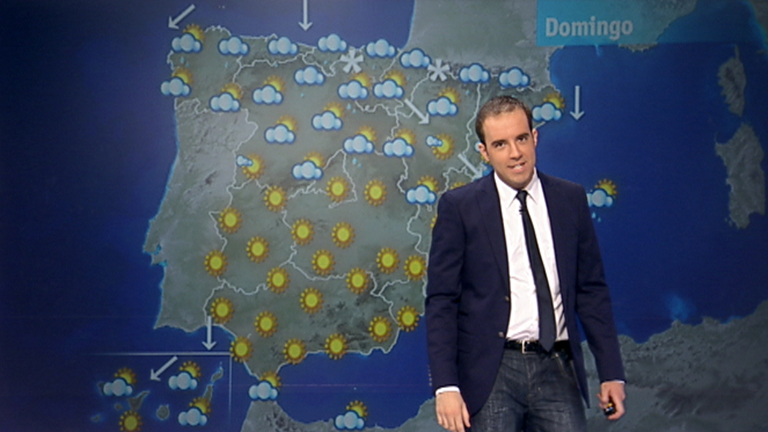Lluvias d&eacute;biles en la mitad norte y temperaturas sin cambios