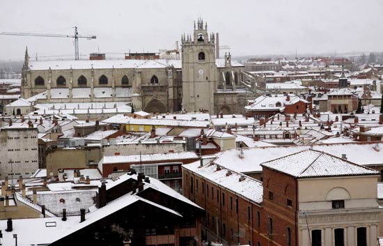El temporal de fr&iacute;o afecta a Castilla y Le&oacute;n