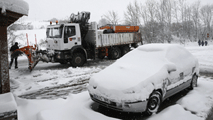 Ir al Video&nbsp;El temporal de nieve remite, aunque todav&iacute;a afecta a zonas del norte