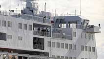 Ir al Video&nbsp;El temporal de viento en las costas norteafricanas impide la salida del ferry desde Alicante
