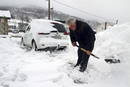 Un temporal de viento y nieve afecta a toda la pen&iacute;nsula