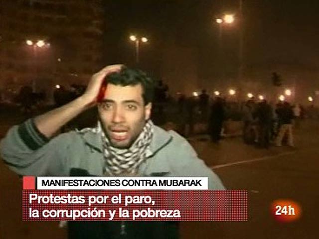 Dispersan a miles de personas que segu&iacute;an manifest&aacute;ndose de madrugada en Egipto