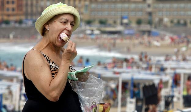 M&aacute;s de 35 grados en San Sebasti&aacute;n