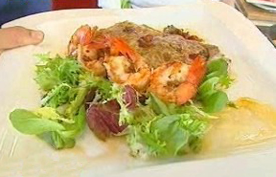Espa&ntilde;a Directo - Ternera con langostinos