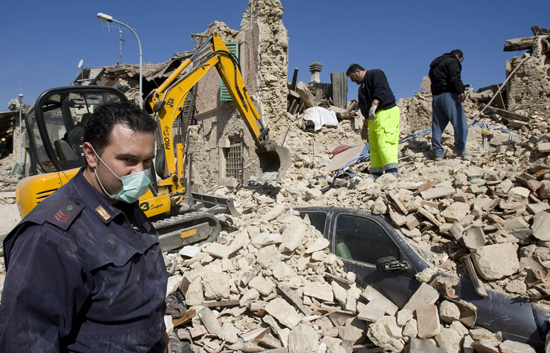 Italia se ha movilizado para env&iacute;ar ayuda a la zona del terremoto que esta madrugda ha sacudido el centro del pa&iacute;s